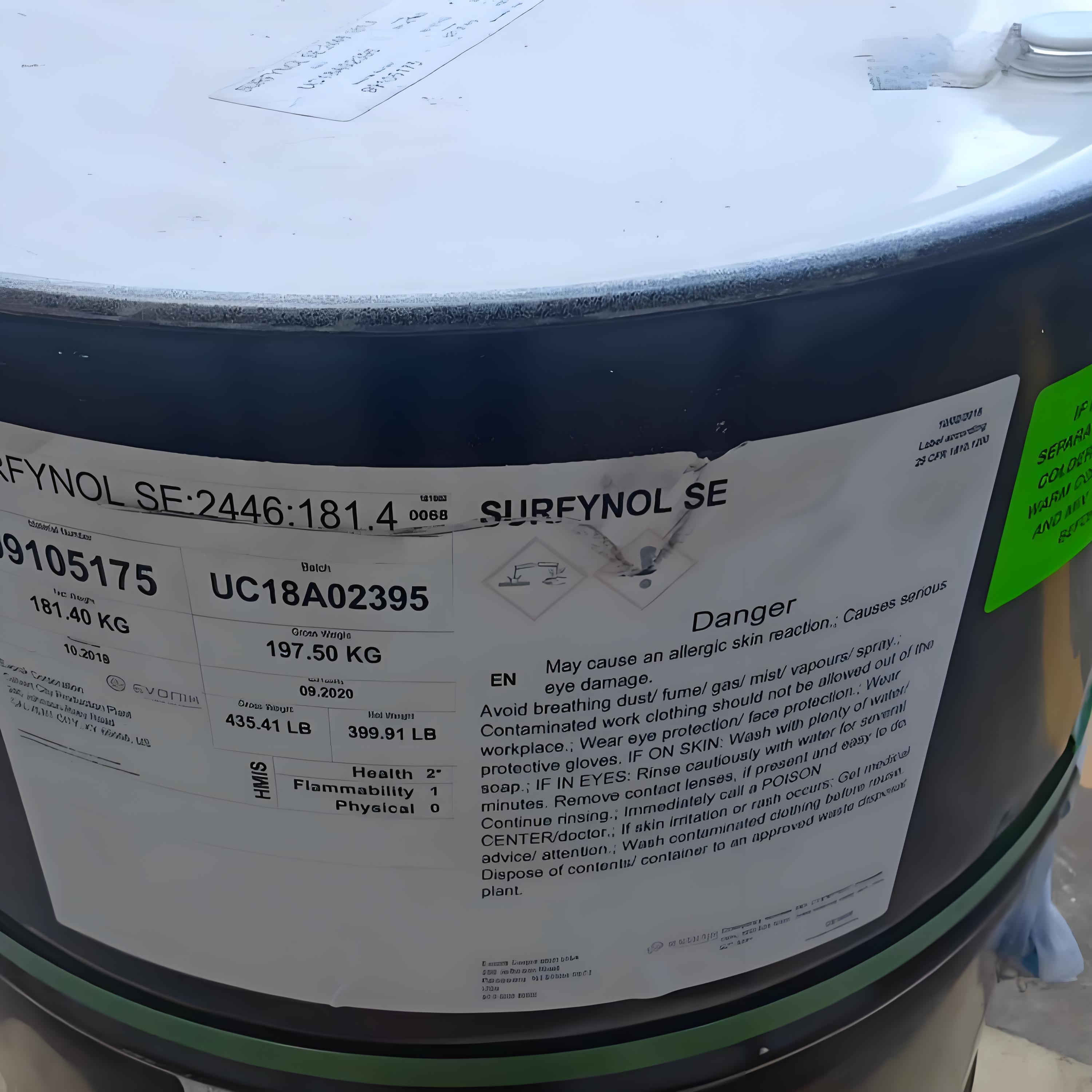 SURFYNOL SE高效、多功能炔二醇類非離子表面活性劑